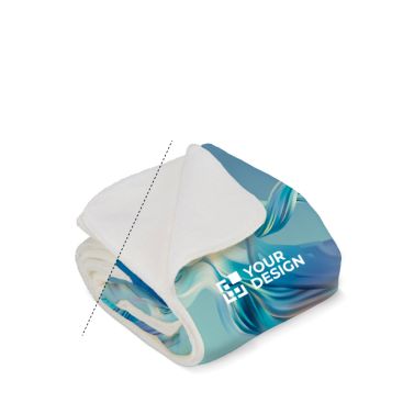 Coperta in pile ultra morbido per sublimazione da 510 g/m2 Sherpa