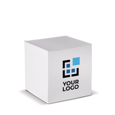 Cubo post-it con 840 foglietti lisci certificati FSC 10x10x10 cm