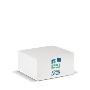 Cubo post-it con 420 foglietti lisci certificati FSC 10x10x5cm 90g/m2