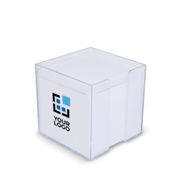 Cubo post-it con 800 foglietti lisci FSC in scatola cubica 10x10x10 cm