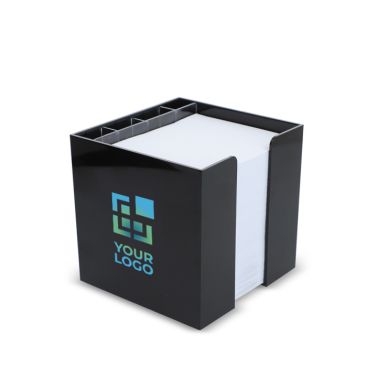 Cubo post-it con 800 foglietti lisci FSC in scatola con scomparti