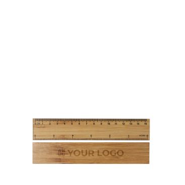 Righello in bambù personalizzabile per disegno o geometria