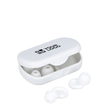 Tappi per le orecchie in silicone morbido con custodia e in 3 misure