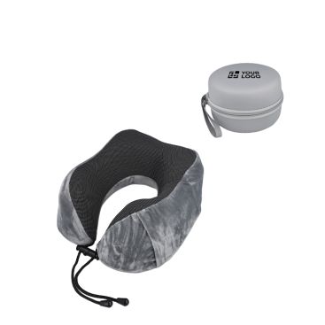 Cuscino da viaggio in memory foam con custodia facile da riporre