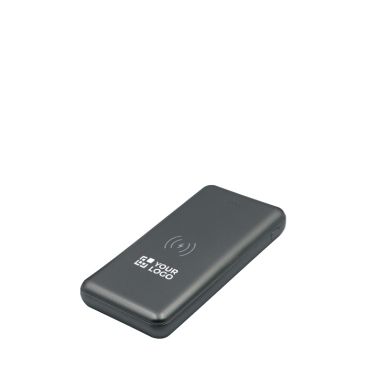Batteria esterna in metallo con ricarica wireless 8.000mAh