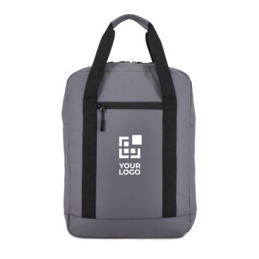 Zaino per laptop in RPET con strisce riflettenti 15,6''