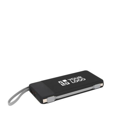 Batteria esterna in plastica riciclata con ricarica rapida 10.000mAh