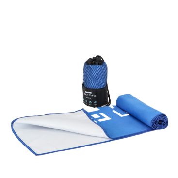 Asciugamano in RPET con tecnologia ad asciugatura rapida e sacca 40x80 cm