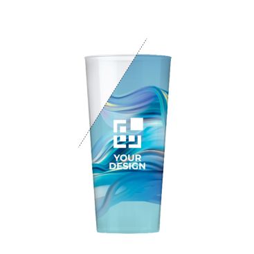 Bicchiere riutilizzabile prodotto in Europa in bioplastica 500ml
