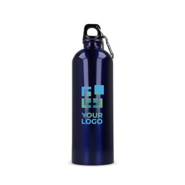 Borraccia in acciaio inox riciclato metallizzata da 750ml