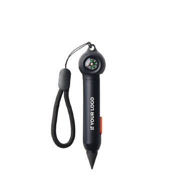 Penna tascabile con bussola e mina in grafite retrattile Nordic Drift Trail