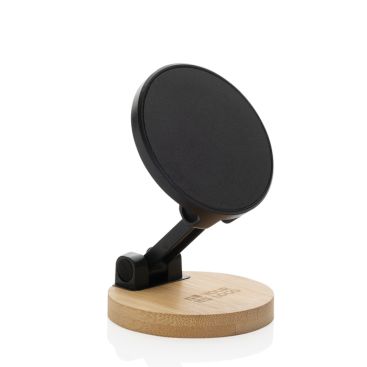 Supporto magnetico per telefono in plastica riciclata e bambù