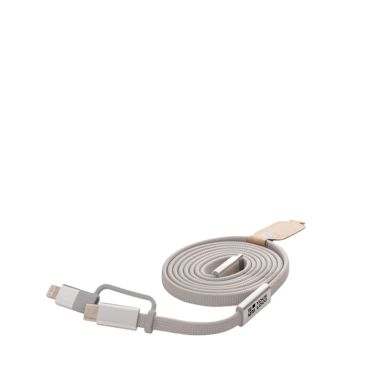 Cavo di ricarica rapida 2 in 1 intrecciato anti-groviglio 60W 120 cm