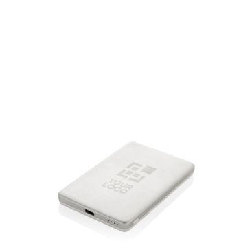 Power bank con ricarica wireless magnetica con indicatore 5.000 mAh