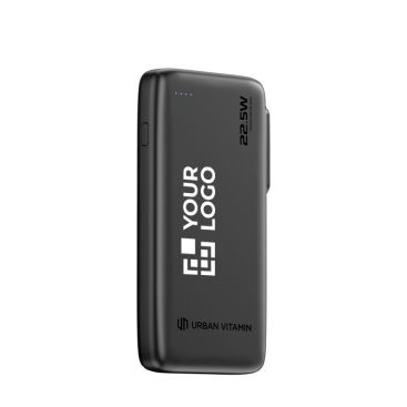 Batteria esterna con cavo retrattile e indicatore di carica 10.000 mAh