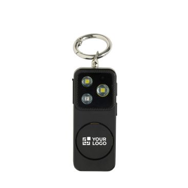 Allarme personale compatto ricaricabile via USB-C con luce LED 150 dB