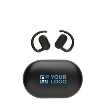 Auricolari wireless in ABS riciclato con microfono per chiamate BT 5.3