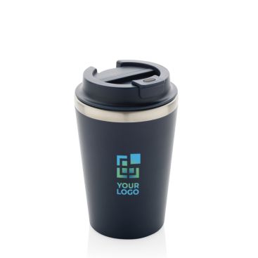 Bicchiere take away personalizzato ecologico anti perdita da 350ml