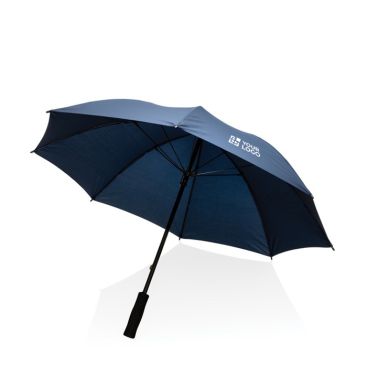Ombrello ultra resistente con logo RPET manico EVA Ø103 Ombrello ultra resistente con logo RPET manico EVA Ø103