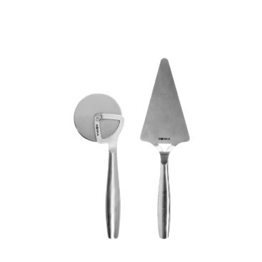 Set di utensili personalizzabile per pizza in acciaio inox Boska