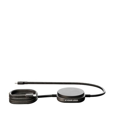 Cavo di ricarica USB-C a USB-C 2 in 1 in alluminio 15W Zens Pro 2