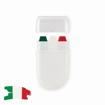 Stick di pittura per il corpo di diverse bandiere in custodia