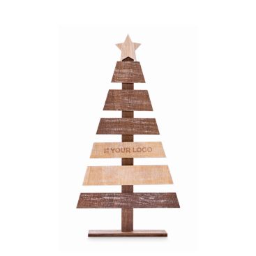 Albero di Natale decorativo in legno personalizzabile