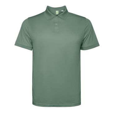 Polo tecnica corta in poliestere riciclato 125g/m2 Roly Direct Tormo 