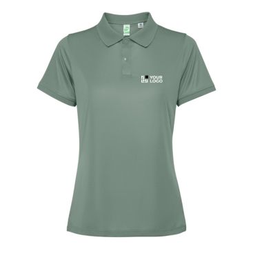 Polo tecnica donna in poliestere riciclato 125g/m2 Roly Direct Tormo 