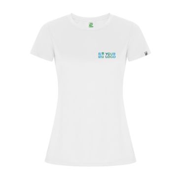 T-shirt tecnica in poliestere riciclato 135 g/m2 Roly Direct Imola 