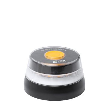 Segnalatore V16 omologato con geolocalizzazione e base magnetica, luce LED 1 km