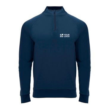 Felpa in poliestere con mezza zip 200 g/m2 Roly Direct Epiro 
