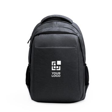 Zaino executive in poliestere ecologico con fascia per trolley PC 13''