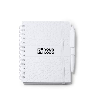 Block notes a righe fatto con estratti di pietra copertina rigida A5