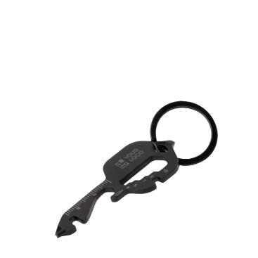 Portachiavi multiutensile a forma di chiave, 13 funzioni