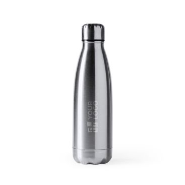 Borraccia in acciaio inox con tappo antigoccia da 700ml