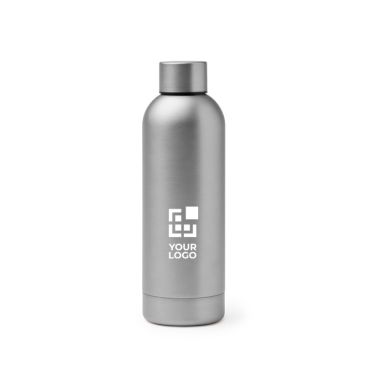 Borraccia termica in acciaio inox con finitura lucida 550 ml