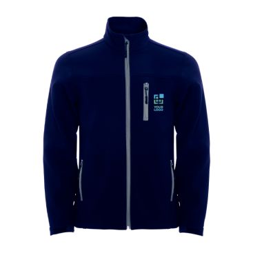 Giacca softshell con elastan e zip 300g/m2 Roly Direct Antartida 