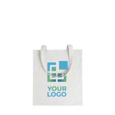 Shopper in poliestere per sublimazione con manici lunghi 180 g/m2