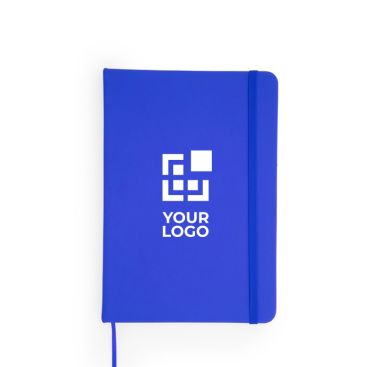 Blocco note con copertina rigida in semilpelle A5 pagine lisce
