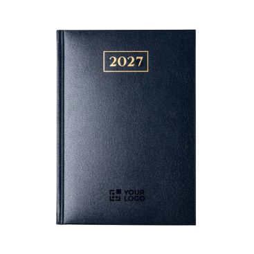 Agenda formato B5 con copertina in similpelle imbottita
