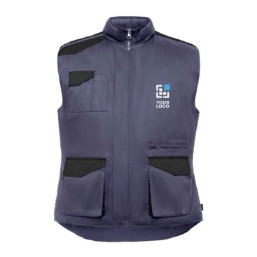Gilet lavoro multitasche in poliestere e cotone 200g/m2 Roly Armada 