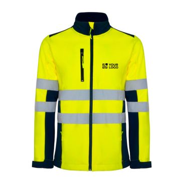 Giacca da lavoro softshell alta visibilità 320 g/m2 Roly Antares 