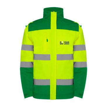 Parka da lavoro alta visibilità impermeabile 400g/m2 Roly Epsylon 