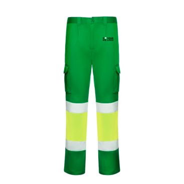 Pantaloni da lavoro alta visibilità 250 g/m2 Roly Daily Stretch HV 
