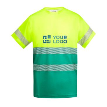 T-shirt da lavoro tecnica in cotone e poliestere 170g/m2 Roly Tauri 