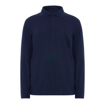 Polo lunga ignifuga con patta a 3 bottoni 220 g/m2 Roly Santana 