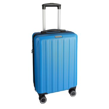 Trolley rigido con 8 ruote girevoli e targhetta personalizzabile