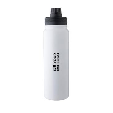 Borraccia acciaio inox a doppia parete con tappo supporto per cellulare 800ml
