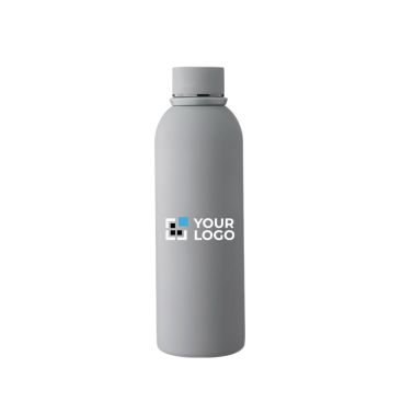 Borraccia in acciaio inox riciclato con rivestimento gommato da 500ml